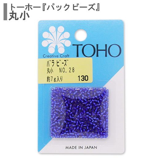 ビーズ 『バラビーズ 丸小 No.28』 TOHO BEADS トーホービーズ