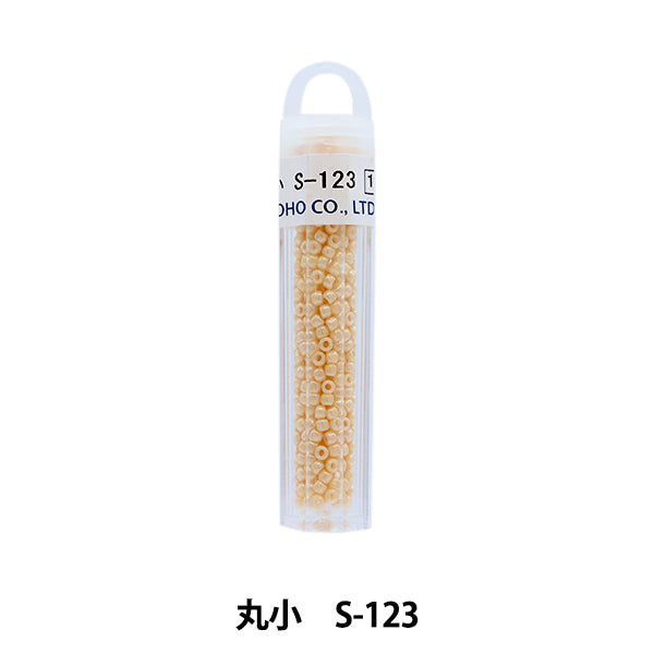 グラスビーズ 『クィーンビーズ 丸小 S-123』 TOHO BEADS トーホービーズ