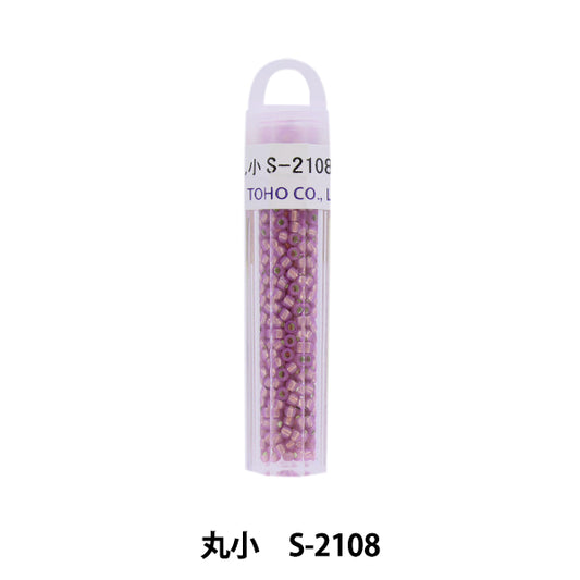 グラスビーズ 『クィーンビーズ 丸小 S-2108』 TOHO BEADS トーホービーズ