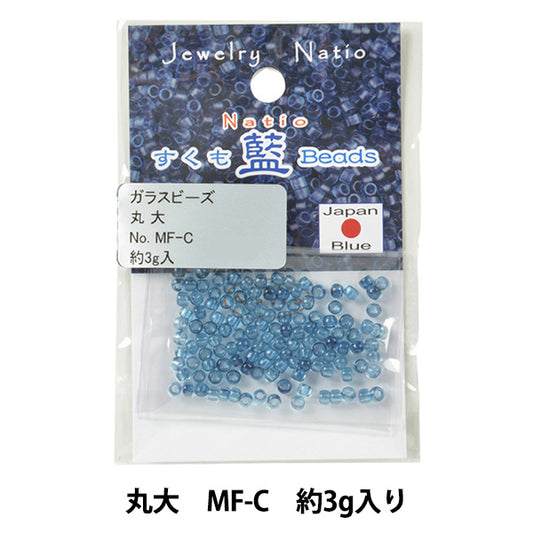 Beads "Sukumo indigoBeads Maru University MF-C] TOHO BEADS Toho Beads