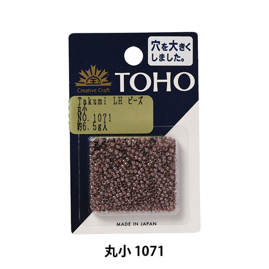 Beads "TakumiBeads Marutsu 2.2mm 1071] TOHO BEADS Toho Beads