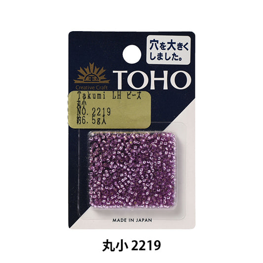 Beads "TakumiBeads Maruko 2219] TOHO BEADS Toho Beads