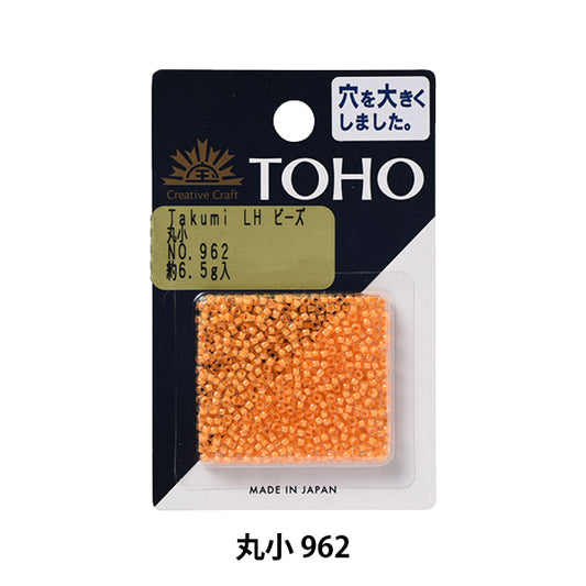 Beads "TakumiBeads Marutsu 2.2mm 962] TOHO BEADS Toho Beads