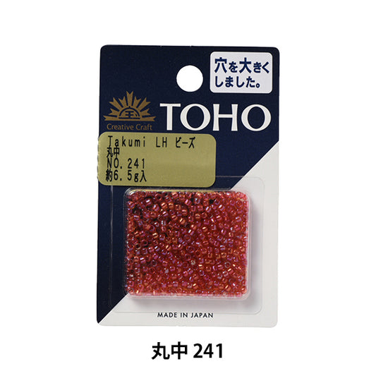 ビーズ 『タクミビーズ 丸中 241』 TOHO BEADS トーホービーズ