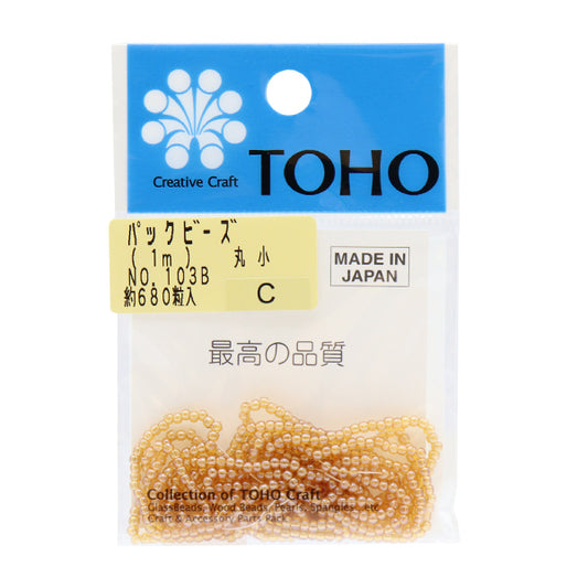 Beads "packBeads Maruko No.103B] TOHO BEADS Toho Beads