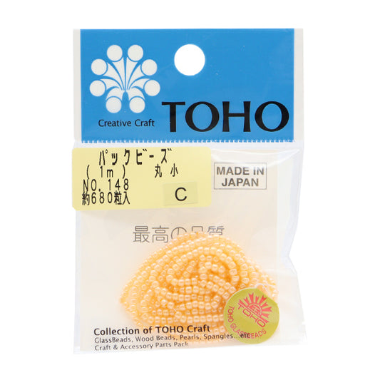 ビーズ 『パックビーズ 丸小 No.148』 TOHO BEADS トーホービーズ
