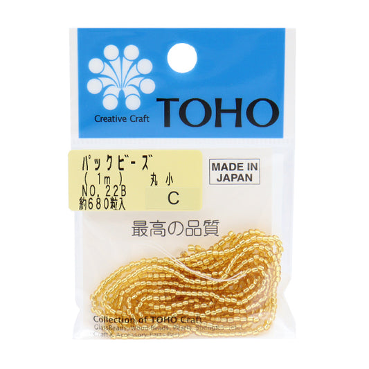Beads "packBeads Maruko No.22B] TOHO BEADS Toho Beads