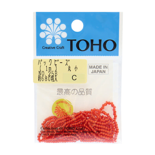 Beads "packBeads Maruko No.25B] TOHO BEADS Toho Beads