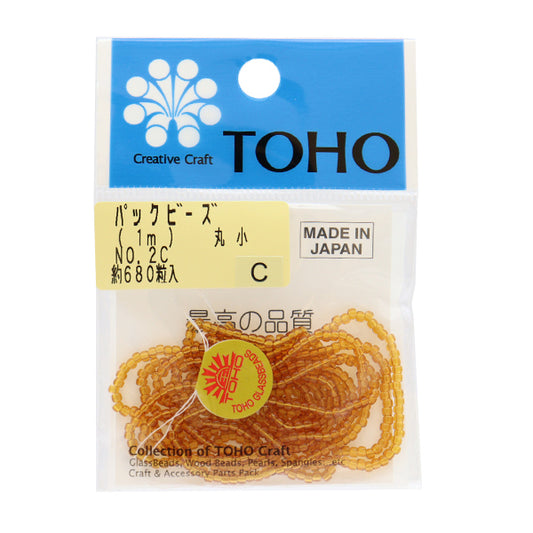 Beads "packBeads Maruko No.2C] TOHO BEADS Toho Beads