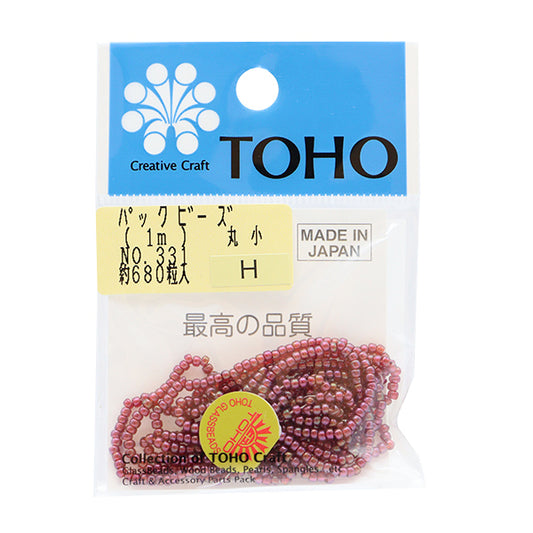 Beads "packBeads Maruko No.331] TOHO BEADS Toho Beads
