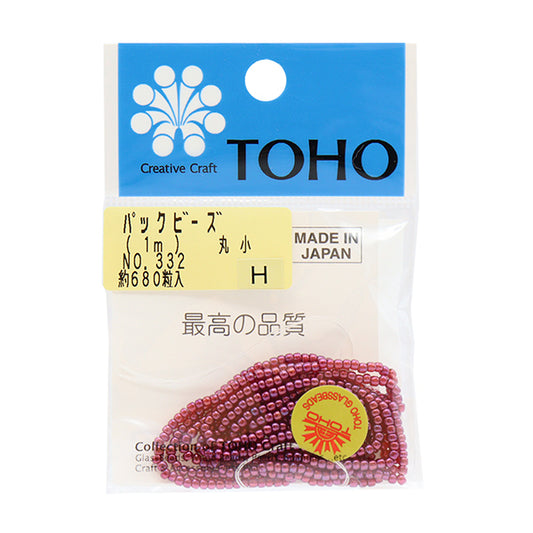 Beads "packBeads Maruko No.332] TOHO BEADS Toho Beads