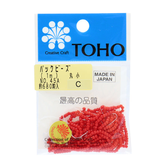 Beads "packBeads Maruko No.45a] TOHO BEADS Toho Beads