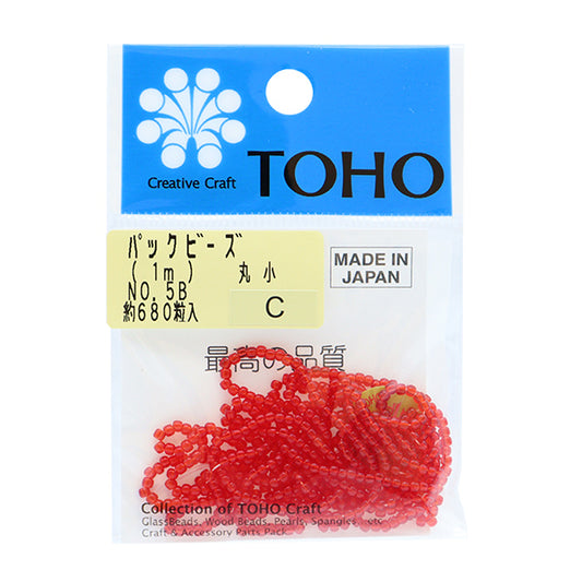 Beads "packBeads Maruko No.5B] TOHO BEADS Toho Beads