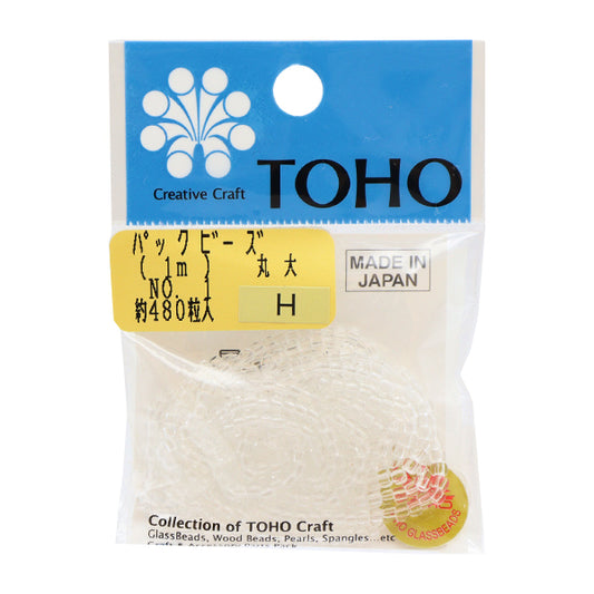ビーズ 『パックビーズ 丸大 No.1』 TOHO BEADS トーホービーズ