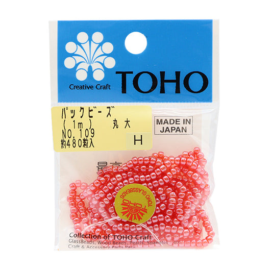 Beads "packBeads Maru University No.109] TOHO BEADS Toho Beads