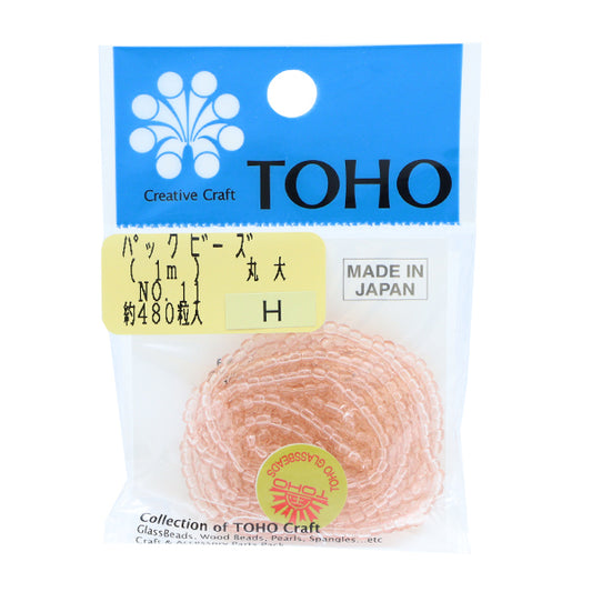ビーズ 『パックビーズ 丸大 No.11』 TOHO BEADS トーホービーズ