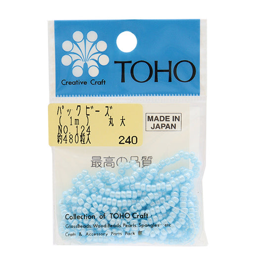 Beads "packBeads Maru University No.124] TOHO BEADS Toho Beads