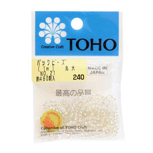 Beads "packBeads Maru University No.21] TOHO BEADS Toho Beads