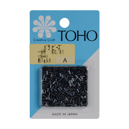 ビーズ 『バラビーズ 一分竹 No.81』 TOHO BEADS トーホービーズ