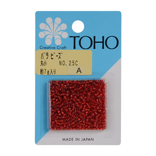 Beads "RoseBeads Maruko No.25C] TOHO BEADS Toho Beads