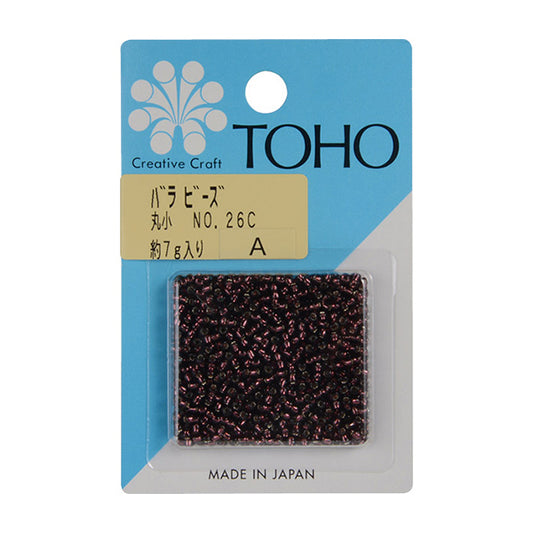Beads "RoseBeads Marutaka No.26c] TOHO BEADS Toho Beads