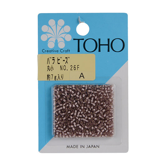 Beads "RoseBeads Maruko No.26F] TOHO BEADS Toho Beads