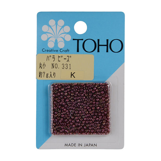 Beads "RoseBeads Maruko No.331] TOHO BEADS Toho Beads