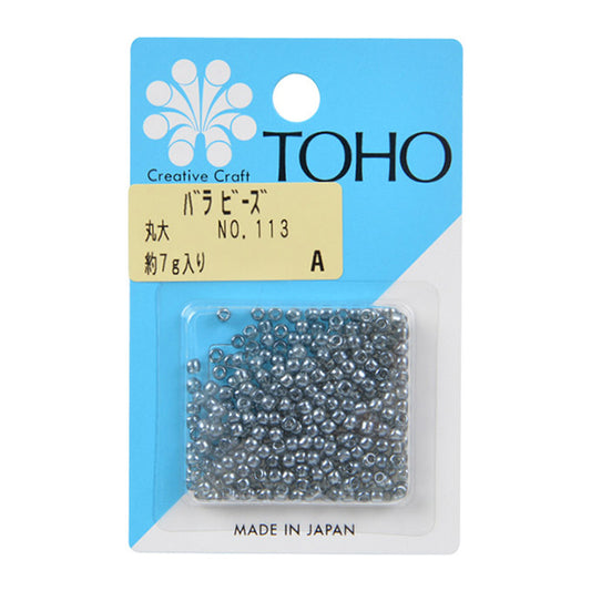 ビーズ 『バラビーズ 丸大 No.113』 TOHO BEADS トーホービーズ