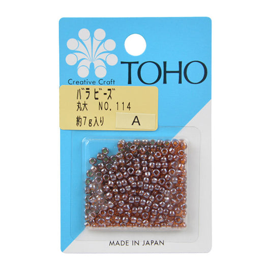 ビーズ 『バラビーズ 丸大 No.114』 TOHO BEADS トーホービーズ
