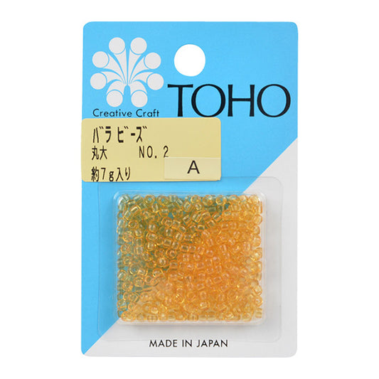 ビーズ 『バラビーズ 丸大 No.2』 TOHO BEADS トーホービーズ
