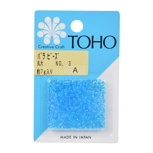 ビーズ 『バラビーズ 丸大 No.3』 TOHO BEADS トーホービーズ