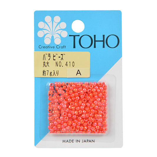 ビーズ 『バラビーズ 丸大 No.410』 TOHO BEADS トーホービーズ
