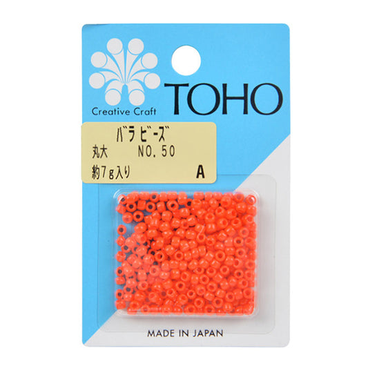 ビーズ 『バラビーズ 丸大 No.50』 TOHO BEADS トーホービーズ