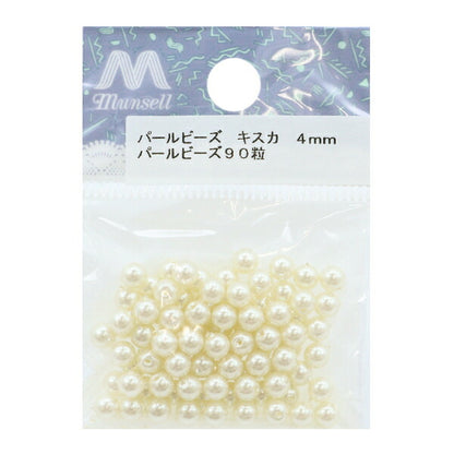ビーズ 『パールビーズ キスカ 4mm 90個入り』
