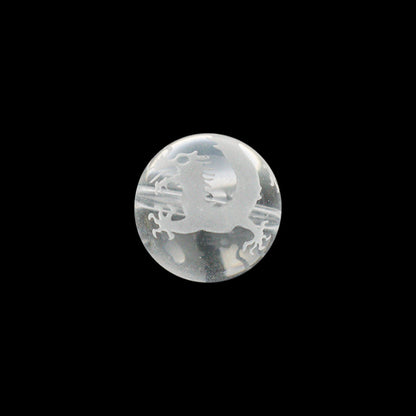Accessory material "Natural crystal sculpture 12mm 2 mm"