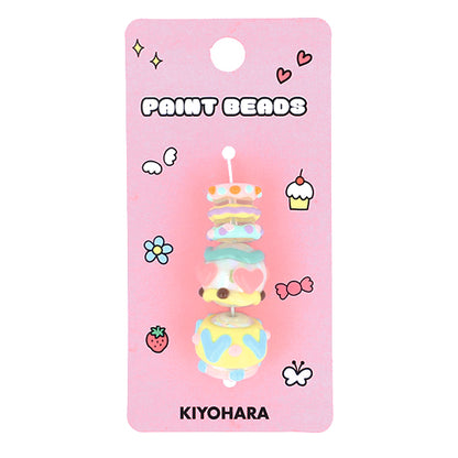 手芸パーツ 『ペイントビーズ 3個入り 05 PTB-01』 KIYOHARA 清原