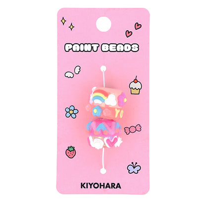 手芸パーツ 『ペイントビーズ 2個入り 02 PTB-02』 KIYOHARA 清原