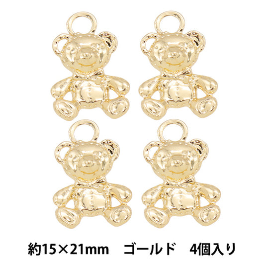配件材料“魅力熊金4件M12646-G"