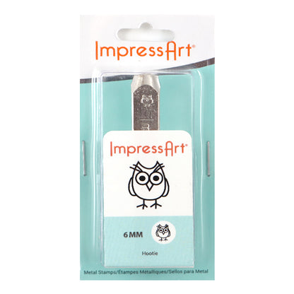 金属刻印 メタルスタンピング 『ImpressArt デザインスタンプ ふくろう 6mm U1036 6』 MIYUKI ミユキ