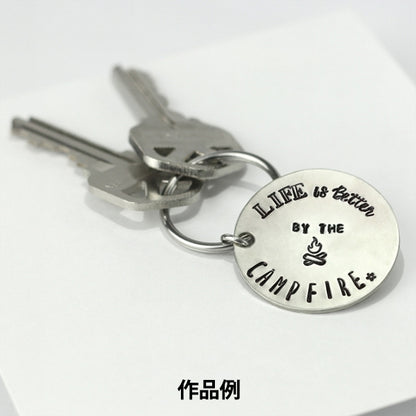 金属刻印 メタルスタンピング 『ImpressArt デザインスタンプ キャンプファイア 6mm U1049 6』 MIYUKI ミユキ