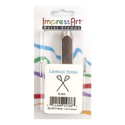金属刻印 メタルスタンピング 『ImpressArt デザインスタンプ ラクロス 6mm U1054 6』 MIYUKI ミユキ