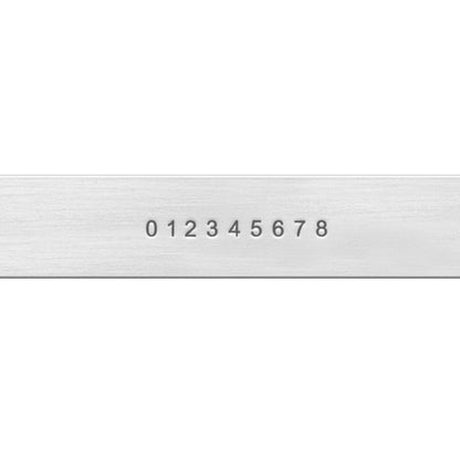 金属刻印 メタルスタンピング 『ImpressArt エコノミーレタースタンプ Sans Serif 数字 1.5mm U0301 15 1』 MIYUKI ミユキ