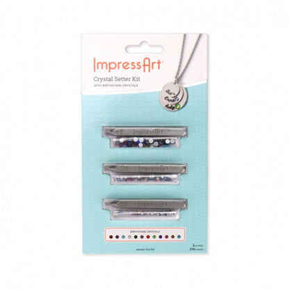 金属刻印 メタルスタンピング 『ImpressArt クリスタルセッターキット クリスタル付き U5020』 MIYUKI ミユキ