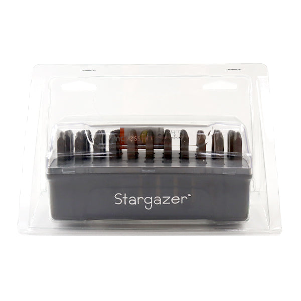 金属刻印 メタルスタンピング 『ImpressArt シグネチャーレタースタンプ Stargazer 小文字 2mm U0007 2 3』 MIYUKI ミユキ