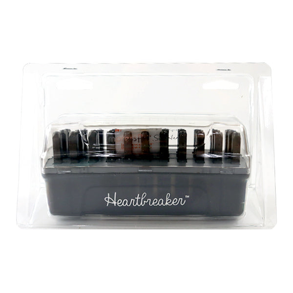金属刻印 メタルスタンピング 『ImpressArt シグネチャーレタースタンプ Heartbreaker 小文字 3mm U0008 3 3』 MIYUKI ミユキ