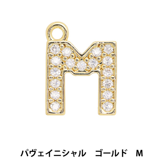 配件材料“魅力铺路初始m 1件金色AP24070"
