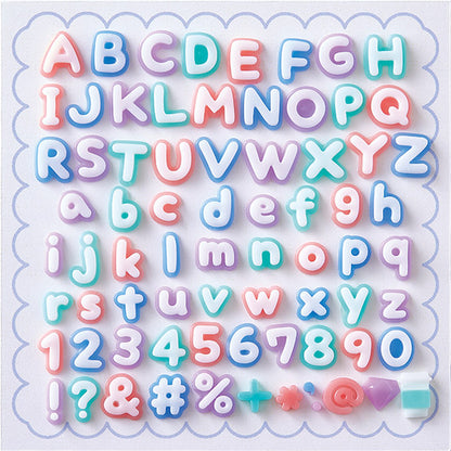 レジンモールド 『タフレクトモールド アルファベット&数字 403395』 PADICO パジコ