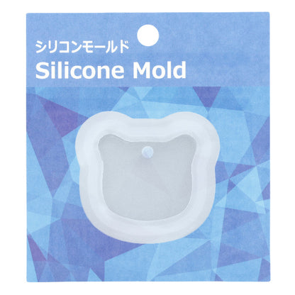 レジンモールド 『シリコンモールド タグシリーズ クマ MO-6』