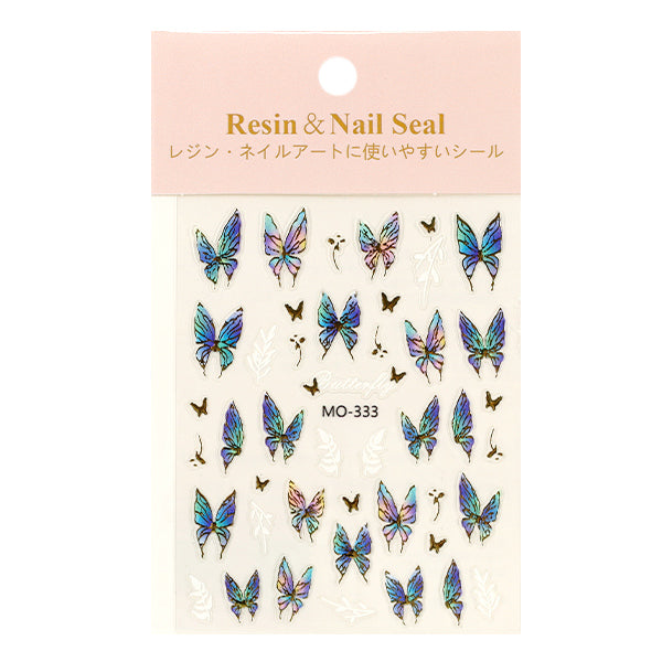 Resin Materials "Resin & Nail Seal Butterfly YS-2-43"