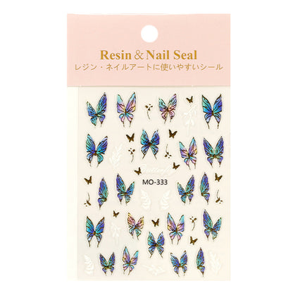 Resin Materials "Resin & Nail Seal Butterfly YS-2-43"